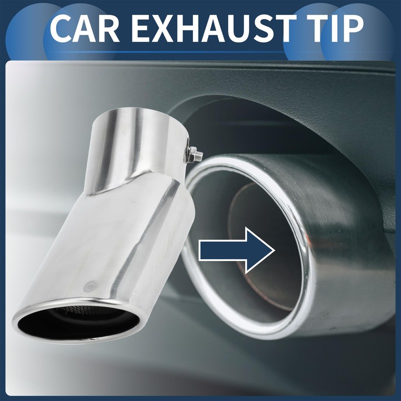 INFINAUTO Land Rover Curved Slant Exhaust for Range Rover 02-10