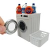 Cyraft 1:12 Scale Miniature Electric Washing Machine and Laundry Set,