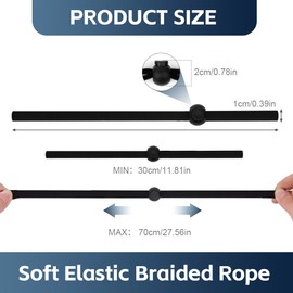 flintronic Glasses Strap, Pack of 6 Universal Glasses Straps, Adjustable Glasses Chain with Good Sweat Absorption, Non-Slip Glasses Cord, Sports Glasses Strap for Men, Women, Children, #2