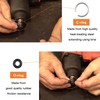 3/8 Inch Impact Socket Retaining/Retainer Ring Clip with O-ring &