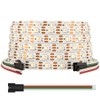 BTF-LIGHTING SK6812 RGBW IC 4-in-1 LED Strip Individually Addressable DC12V