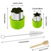 14 Pcs Fruit Vegetable Cookie Cutters Shapes Sets Stainless Steel