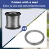 uxcell 1/32" (0.8mm) 1000ft (305m) 304 Stainless Steel Cable Wire