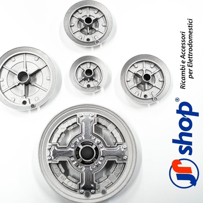 JPshop - Kit 4 Compatible Gas Cooker Compatible with Smeg