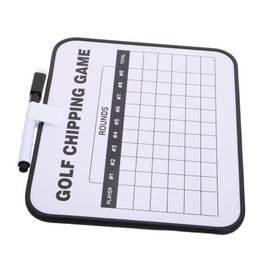 Parliky Golf Scorebook Double-Sided Whiteboard Portable Erasable Scoreboard Golf Cart Accessory Game Enhancer