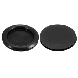 Sourcingmap 10Pcs Wire Protector Oil Resistant Armature Rubber Grommets 50mm Mounting Dia Black