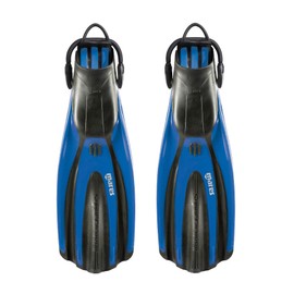 Mares Unisex Avanti Superchannel OH Anatomical Open Heel 3 Channel Design Fins for Scuba Diving, Snorkeling, Swimming & Freediving, Small, Royal Blue