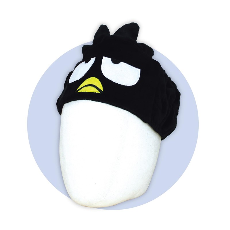 T'S Factory SR-5537463BB Headband with Bad Bats, Thick, Black