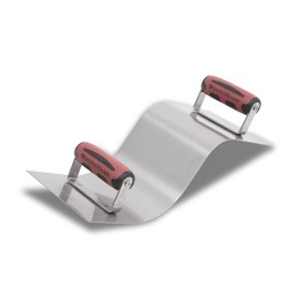 MARSHALLTOWN Single Piece Curb and Gutter Tools, Hand Tool Type, 3" Gutter Radius, 6" X 6" X 6" Top X Face X Bottom, 51 Millimeter Curb Radius, Made in the USA, CG511SSD