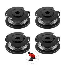 Pack of 4 Thread Spools Grass Trimmer Thread Replacement Spools Grass Trimmer Accessories for Bosch Cordless Grass Trimmer EasyGrassCut 23/26/18/18-230/18-260/18-26, Art 23SL, Art 26SL - Diameter 1.6