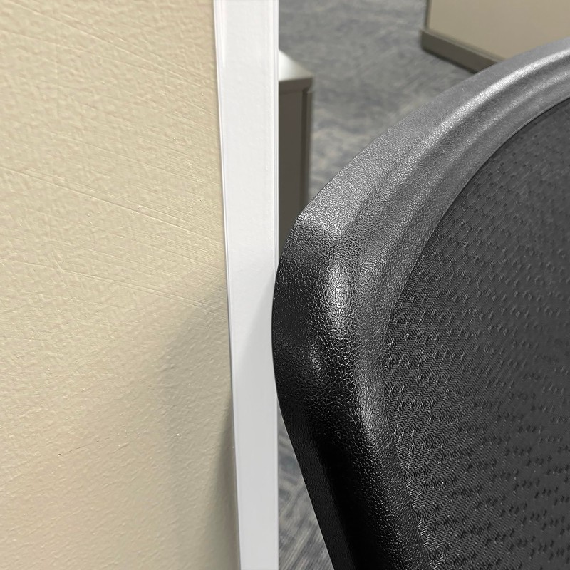 Prime-Line MP10069 Vinyl Corner Shield, White – 2-3/8” x 48”