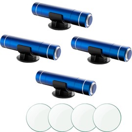 Car Window Breaker Seatbelt Cutter 4 Pack, Car Safety Hammer Glass Breaker Under Water Auto Emergency Rescue Tool, Car Escape Tool with Seatbelt Cutter Safe Hammer Life Hammer Window Punch(Blue)