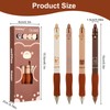 CRESZZLE Erasable Ballpoint Pen Set, Pack of 4, Cute Bear