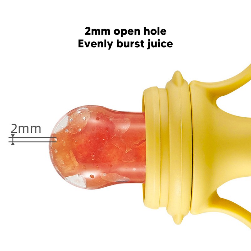 Fruit Food Feeder Pacifier Silicone Safe Reduce Soreness Feeder Teething