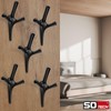 SOTECH Trico Triple Hooks Matt Black 157 x 106 x