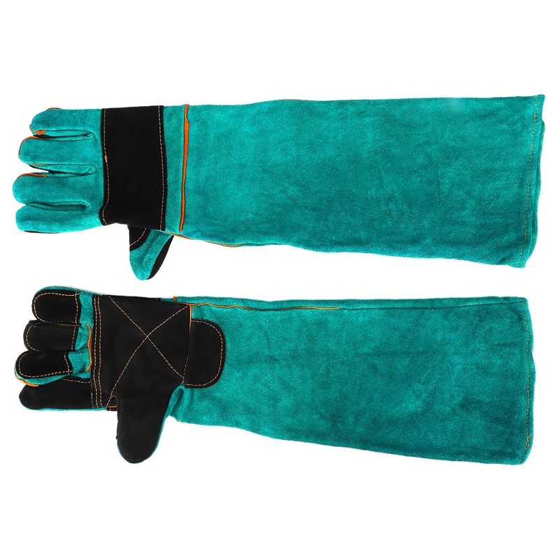 Leather Pet Training Anti bite Anti Scratch Animal Protective Safety