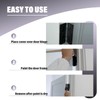 30Pack 4.5" Door Hinge Masking, Magnetic Door Hinge Covers for