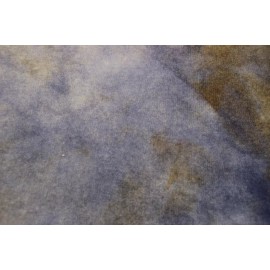Unbranded Denim Blue HAND DYED RUG HOOKING WOOL Dyed  1/8 yd  Spotted Cur