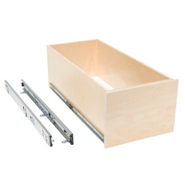 Slide-A-Shelf Fully Customizable 8 Inch Box Unit with Full Extension Rails