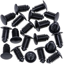 Rexka 20 pcs Trim Panel Retainer Clip Push Pin Compatible with Ford N807721-S Chrysler 6504043 Explorer