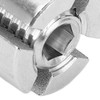 Stainless Steel Cross Cable Clamp, 10 Wire Rope Clips for