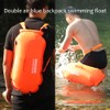 Swimming Buoy Safety Buoy Double Backpack Swimming Training Buoy Water