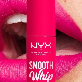 Labial NYX Professional Makeup Smooth Whip Matte Lip Cream color pillow fight                                                                         