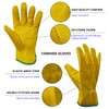 Leather Work Gloves, Women's Gardening Gloves, Men's Work Gloves for