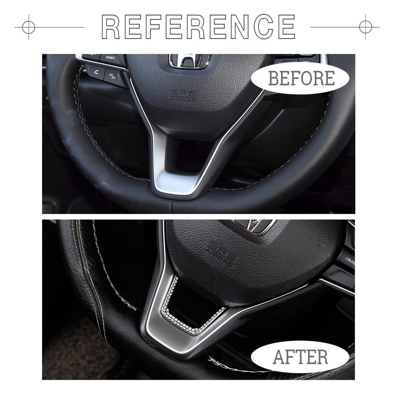 1797 for Honda Accord Accessories 2018-2022 Bling Steering Wheel Sticker
