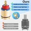 OP-340009 Pressure Balance Ceramic Cartridge, Shower Cartridge Replacement, for Tub/Shower