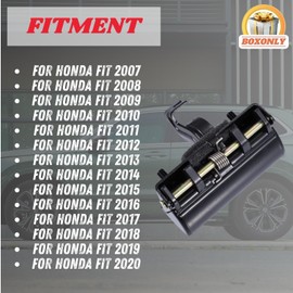 Boxonly 74810-S6A-003 Rear Tailgate Trunk Lock Handle Assembly Compatible with Honda Fit 2007–2020, Durable Plastic & Metal Hatch Latch Replacement