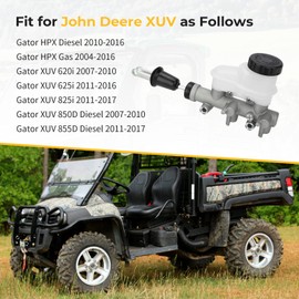 M MATI am143852 Brake Master Cylinder for John Deere Gator XUV HPX 620i 625i 825i 850D 855D Diesel
