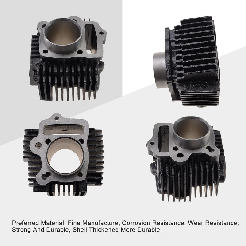 GOOFIT 52.4mm Engine Cylinder Big Bore with Piston Kit and