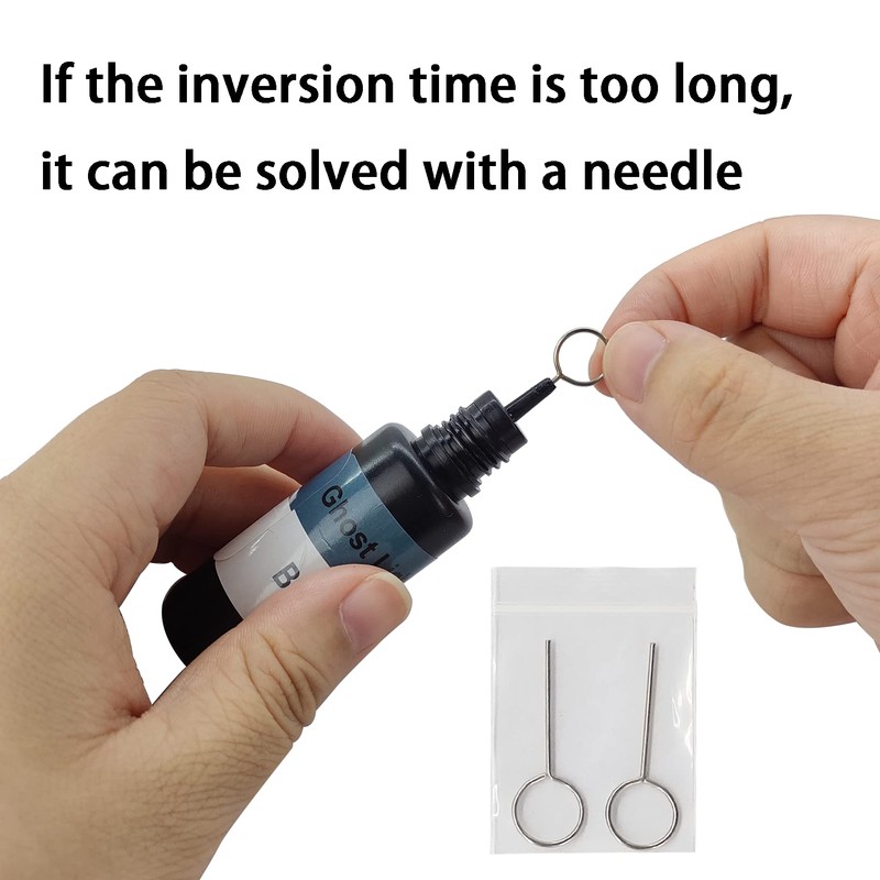 EUPHENG Ghost Light UV Resin 7 Glow in Dark Color