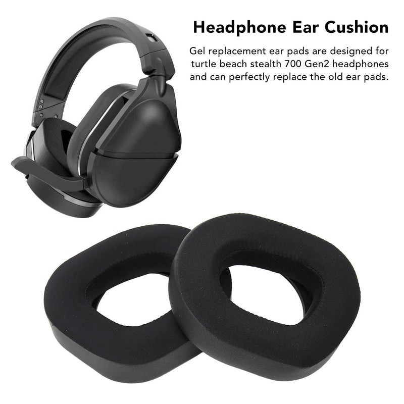 Professional Gel Replacement Ear Pads Soft Elastic Durable Headphone Ear