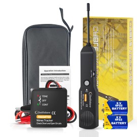Wire Tracer Electrical,Circuit Tracer,Automotive Electrical Open&Short Finder Circuit Tester,Wire Cable Tracker Electrical,Automotive Wire Tester Electrical Tool DC 6-42V(Batteries 2PCS Included)