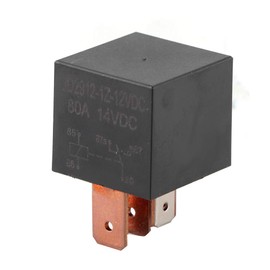 KIMISS 80A Split Charge Relay, 5 pin Automotive Relay, DC 12V 80A AMP Split Charge High Current for Car Vehicle Automotive Van Boat Truck
