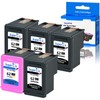 USUPERINK Remanufactured 62XL High Yield Ink Cartridge Replacement for HP