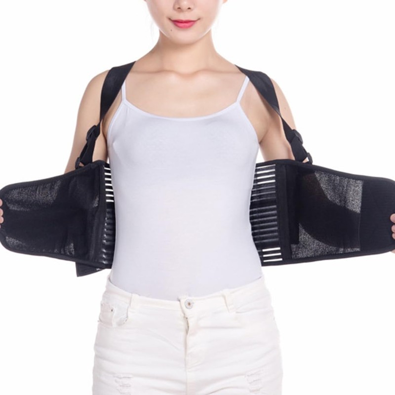 HEALLILY Rib Fixation Belt Adjustable Chest Brace for Broken Ribs