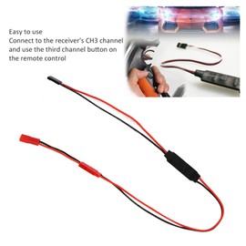 Durable Winch Remote Control,plplaaoo Winch Controller, RC Winch Controller with Adapter Plug, Universal Parts Accessory, Fit for Traxxas RC Car Model