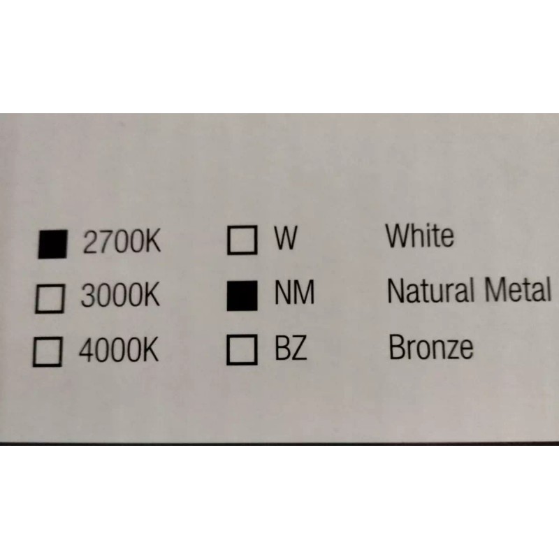 NORA NSPEC NLOPAC-R4509 Warm White 27k New Old Stock
