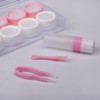 5 Pcs Contact Lens Cases, Contact Lens Holder Portable Eye