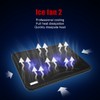 Ultra Thin USB Laptop Cooler Base 2 Mute Fan Notbook