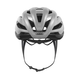 ABUS StormChaser Road Bike Helmet - Lightweight and Comfortable Professional Cycling Helmet for Men and Women - Silver, Size L (59-61 cm)