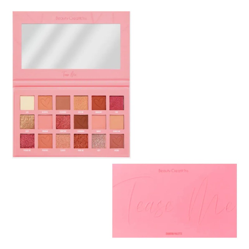 Paleta De Sombras Tease Me Beauty Creations Vol.1 Correspondiente A