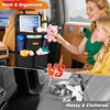 SURDOCA Backseat Car Organizer with Foldable Tray for Kids &