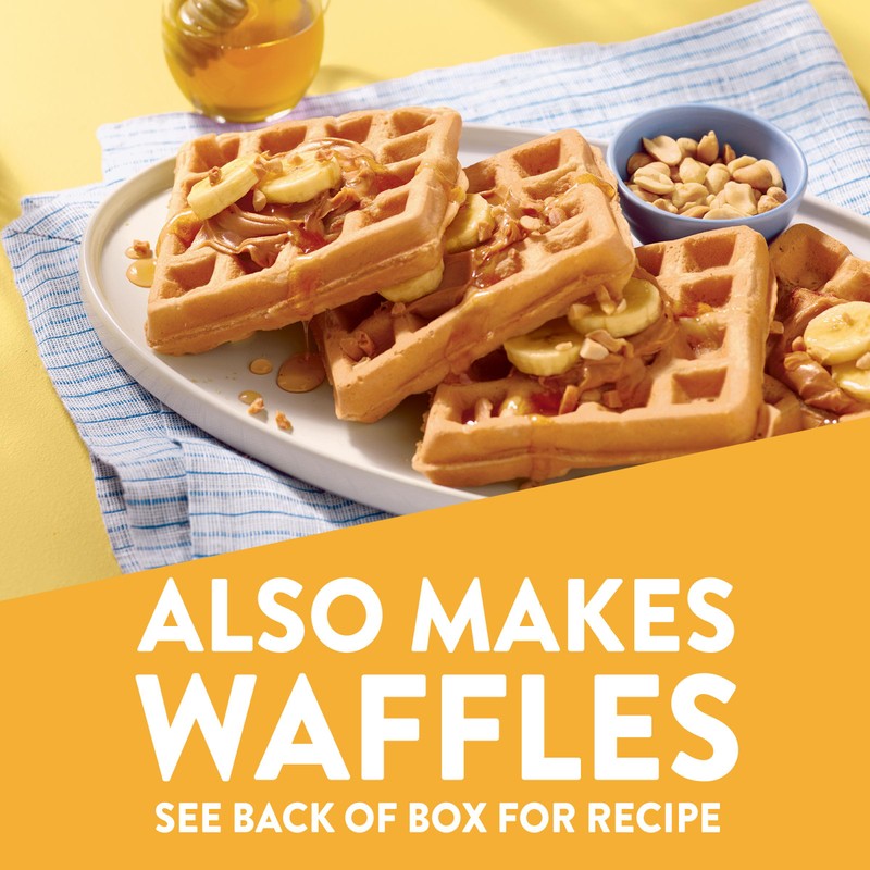 Krusteaz Heart Healthy Buttermilk Pancake and Waffle Mix, Light &