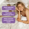 Organika Formula Candida- Yeast Reduction Formula, Feminine Health Support, Probiotics,