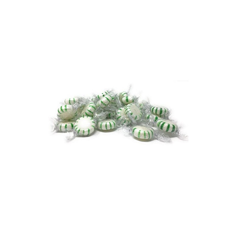Starlight Spearmint Mints 2 Lbs Bulk Hard Candy Discs Approximately