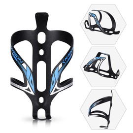 KABON Bicycle Bottle Holder, Lightweight Aluminium Bicycle Drink Holder, Bottle Holder Rack for MTB, Road Bike, Mountain Bike (Blue)